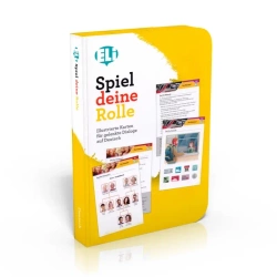 Gra językowa Niemiecki Spiel deine Rolle - zabawa w odgrywanie ról - karty do konwersacji - ELI