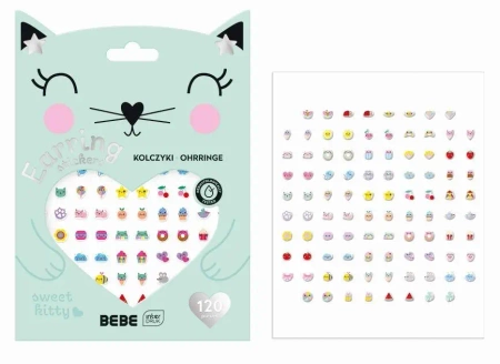 Naklejki na uszy dla dzieci 96szt BB Friends - INTERDRUK