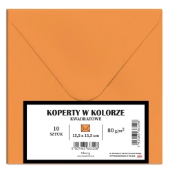 Koperty KW pomarańczowe 10szt - Henry