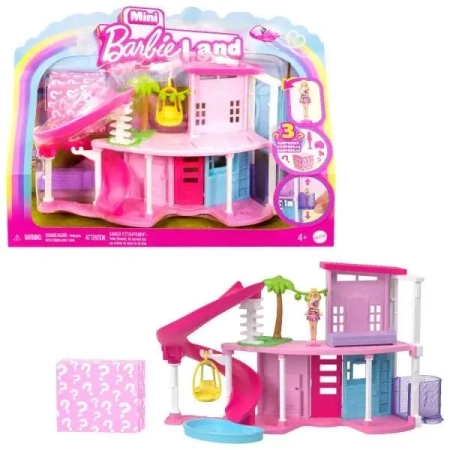 Barbie Mini BarbieLand Domek i minilalka - Mattel
