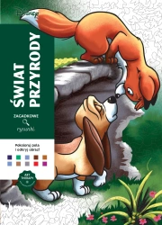 Art therapy. Kolorowanka antystresowa. Disney. Świat przyrody. Zagadkowe rysunki - opracowanie zbiorowe