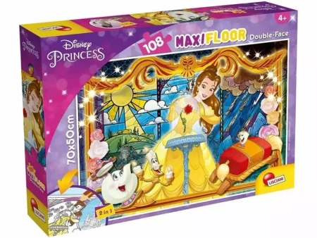 Disney. Puzzle dwustronne Maxi 108 el. - Lisciani