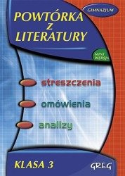 Powtórka z literatury - Gimnazjum klasa 3 - Barbara Włodarczyk