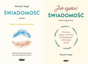 Siegel Aware Świadomość + Jak zyskać świadomość PAKIET - Daniel J. Siegel