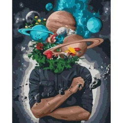 Malowanie po numerach - Mój kosmos 40x50cm - Twoje Hobby