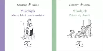 Mikołajek Żeśmy się ubawili PAKIET 2 Goscinny Semp - Jean-Jacques Sempé, René Goscinny