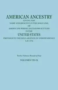 American Ancestry - Joel Munsell's Sons