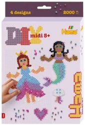Koraliki Midi Księżniczka i Syrenka 2000el - Hama
