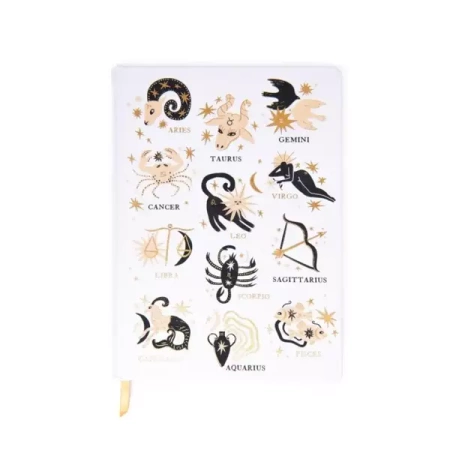 Notatnik aksamitny Jumbo Journal Zodiac - Designworks Ink