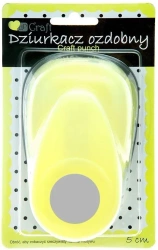 Dziurkacz ozdobny koło 5cm - Dalprint dpCraft