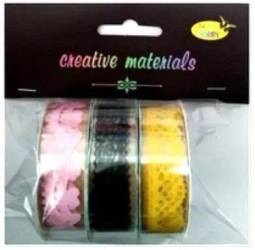 Taśmy samoprzylepne PVC 3szt - Galeria Hobby