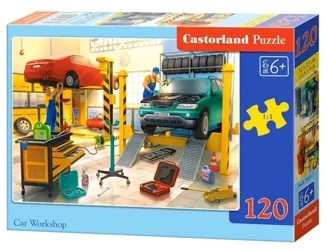 Puzzle 120 Car Workshop CASTOR - Castorland