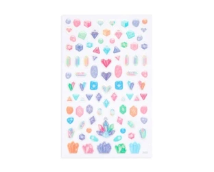 Mini Naklejki Itsy Bitsy Brokatowe Klejnoty - ooly