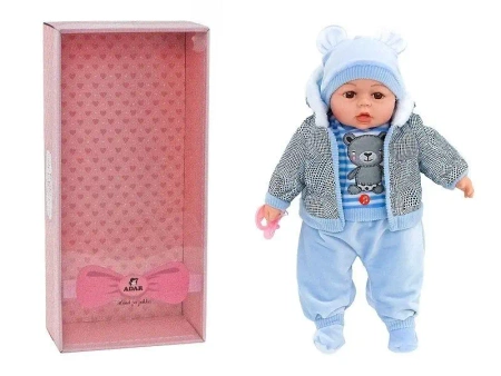 Lalka bobas śpiewa i mówi po polsku 45cm - ADAR