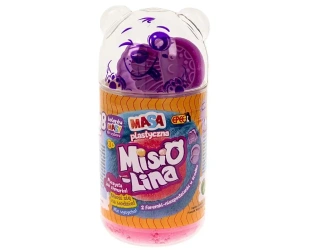 Misiolina masa plastyczna 2x50g + 2 foremki - EPEE
