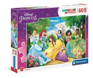 Puzzle 60 Maxi Super Kolor Princess - Clementoni