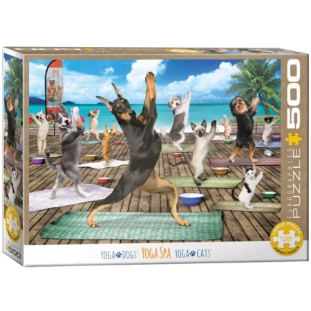 Puzzle 500 Yoga Spa 6500-5454 - Eurographics
