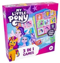 My Little Pony 3w1 Lotto, Domino, Memo - Tactic