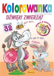 Kolorowanka. Dźwięki zwierząt - Ernest Błędowski, Włodzimierz Kruszewski