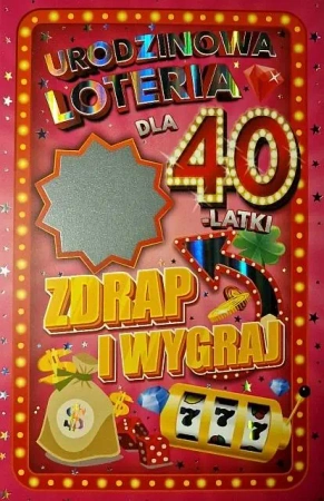 Karnet Urodziny 40 damskie - YEKU