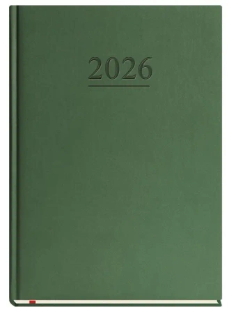 Terminarz 2026 A4 tygodniowy uniwersalny zielony - Michalczyk i Prokop
