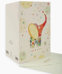 Karnet B6 + koperta Słoń - Turnowsky