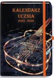 Kalendarz 2025/2026 A5 ucznia TNS Gitara - -