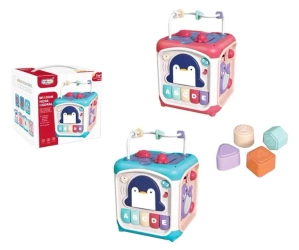 Zabawka dla malucha sorter kształtów ze światłem i dźwiękiem - SWEDE