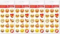 Emotikony 01 Naklejki 4 sztuki - Jako