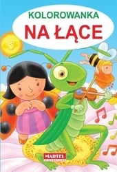 Kolorowanka - Na łące - praca zbiorowa