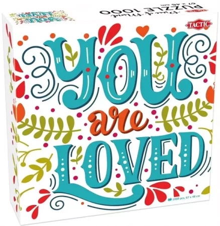 Puzzle 1000 "Piece of Mind" You are Loved - Tactic