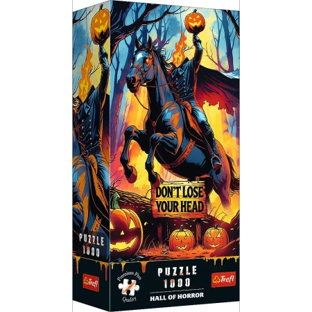 Puzzle Premium Plus Quality 1000 elementów. Hall of Horror. Jeździec bez Głowy