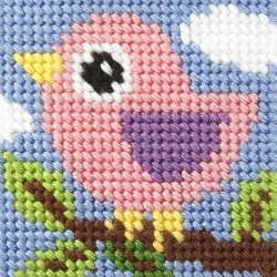 Haft. Moje pierwsze wyszywanie - Ptaszek - Anex-bis