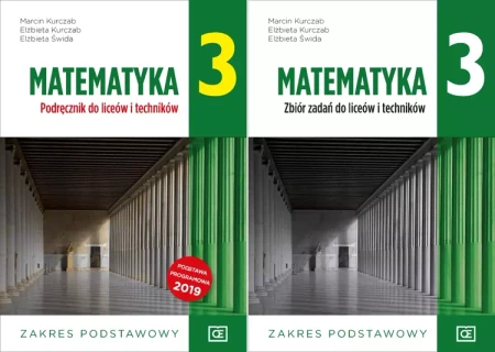 Matematyka 3 Podręcznik Zbiór zadań ZP Pazdro 2021 - Marcin Kurczab, Elżbieta Kurczab, Elżbieta Świda