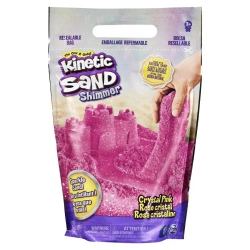 Kinetic Sand - Piasek błyszczący różowy 900g - Spin Master