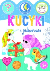 Kucyki i jednorożce. Zgadywanki, wyklejanki.. - Ewa Gorzkowska-Parnas