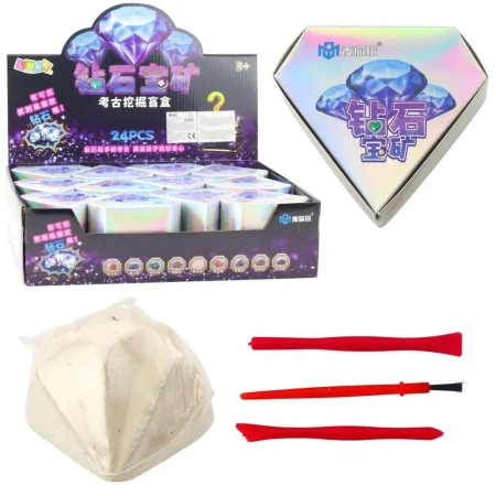 Zestaw archeoloiczny kamienie i narzęzia - Leantoys