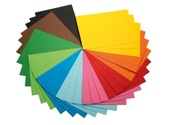 Karton kolorowy 170g A4 (50szt) 10 kolorów - GDD