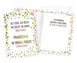 Karnet Podziękowania - Kukartka