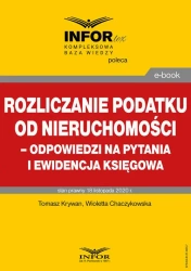 eBook Rozliczanie podatku od nieruchomości – odpowiedzi na pytania i ewidencja księgowa - Tomasz Krywan