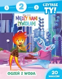 1, 2, 3, czytasz ty! Poziom 2. Ogień i woda - Elżbieta Lekan