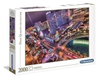 Puzzle 2000 HQ Las Vegas - Clementoni