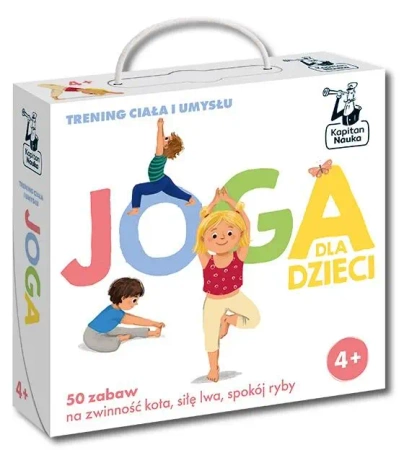 Kapitan Nauka. Joga dla dzieci. Trening ciała i .. - Karolina Żbikowska, Anka Woźniak