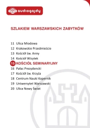 audiobook Kościół seminaryjny. Szlakiem warszawskich zabytków - Ewa Chęć