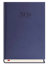 Terminarz 2026 A5 dzienny Menadżera granatowy - Michalczyk i Prokop