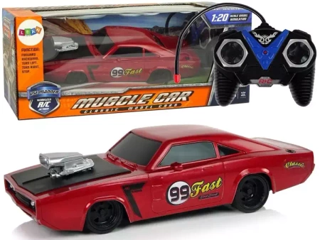 Auto R/C 1:20 czerwone 7 - Leantoys