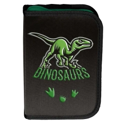 Piórnik bez wyposażenia Dinozaur PP25DI-P001BW - PASO