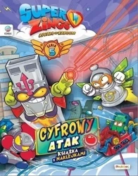Super Zings - Książka z naklejkami + figurka - Opracowanie zbiorowe