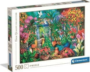 Puzzle 500 HQ Greenhouse Caretakers - Clementoni