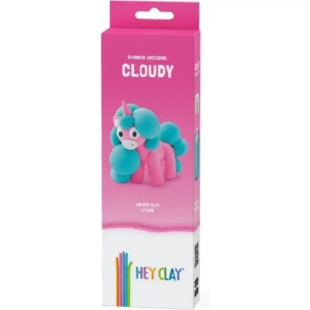 Hej Clay - Tęczowy Jednorożec Cloudy - TM Toys